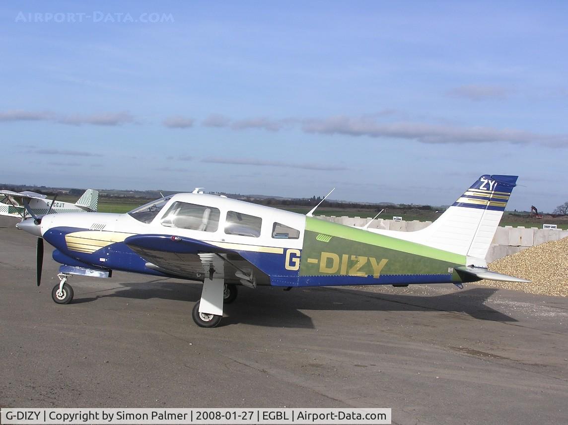 G-DIZY, 1977 Piper PA-28R-201T Cherokee Arrow III C/N 28R-7703401, Cherokee Arrow at Long Marston