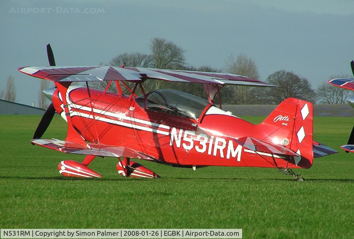 N531RM, 1999 Aviat Pitts S-2C Special C/N 6018, Pitts S-2 visiting Sywell