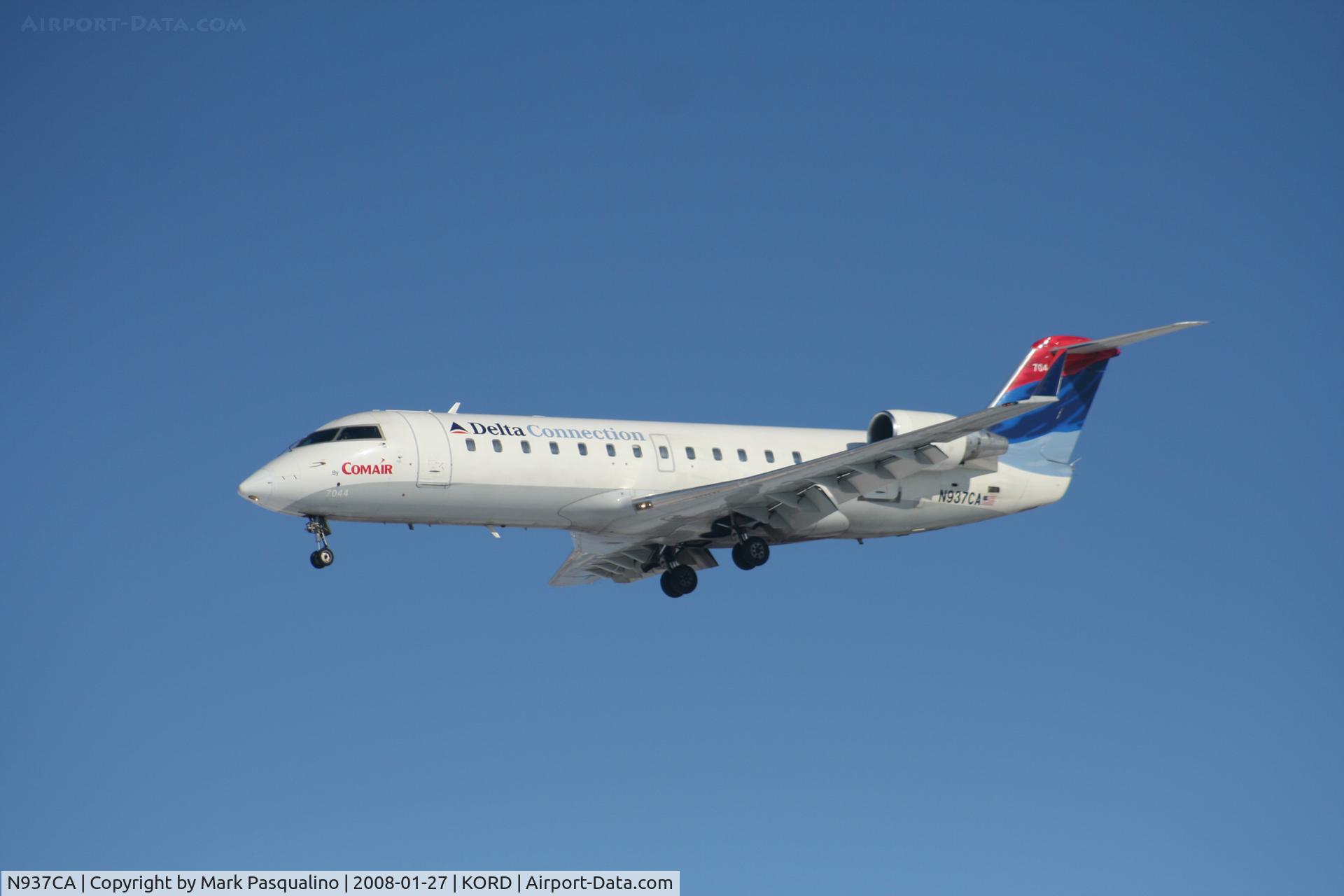 N937CA, 1994 Canadair CRJ-100ER (CL-600-2B19) C/N 7044, CL-600-2B19