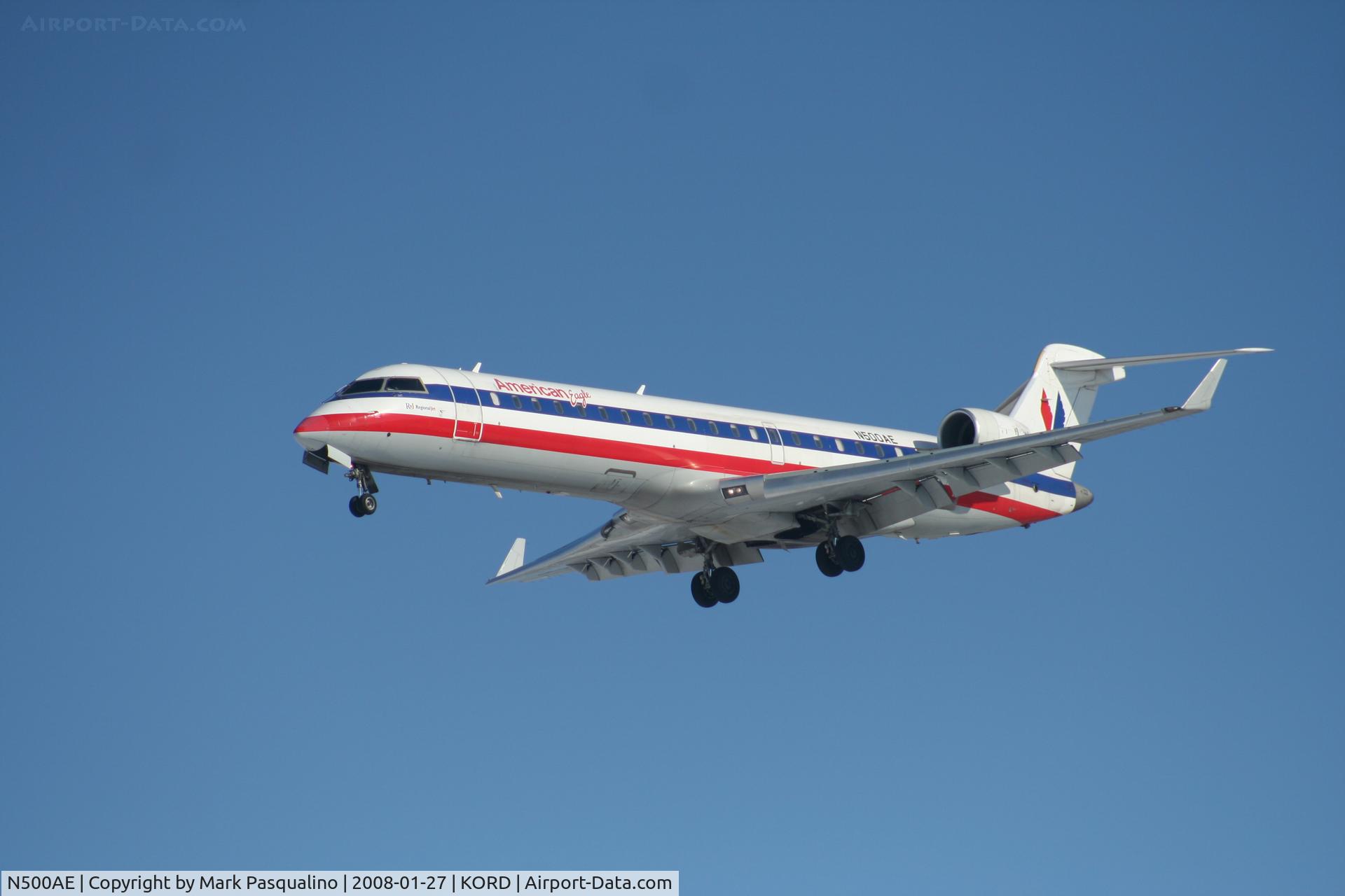 N500AE, 2001 Bombardier CRJ-701 (CL-600-2C10) Regional Jet C/N 10025, CL-600-2C10