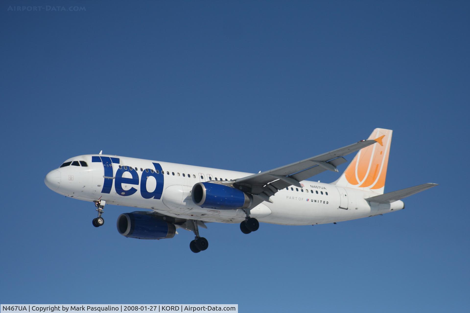 N467UA, 2000 Airbus A320-232 C/N 1359, Airbus A320
