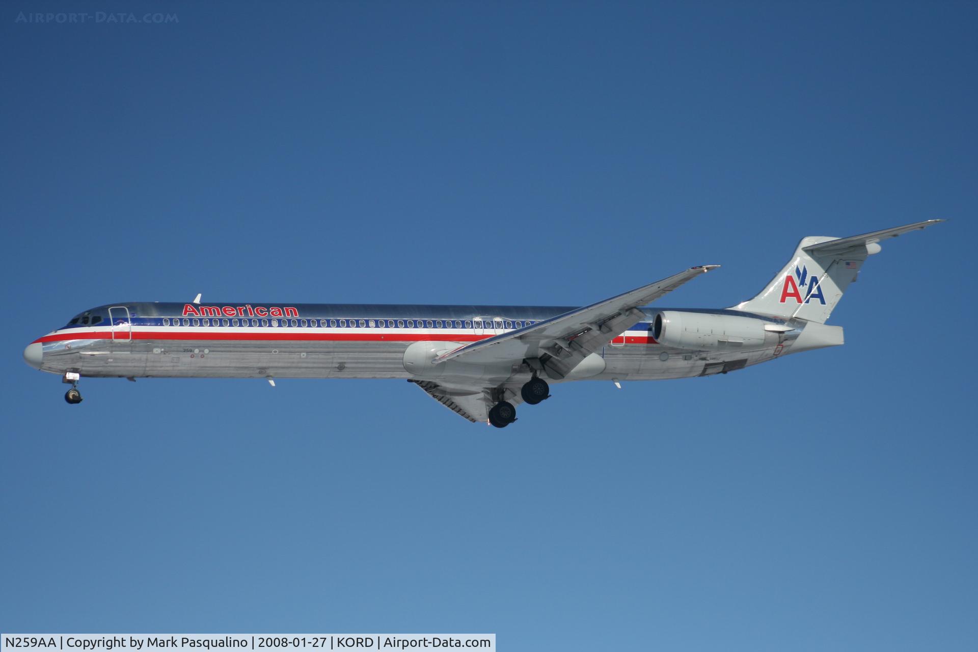 N259AA, 1985 McDonnell Douglas MD-82 (DC-9-82) C/N 49289, MD-82