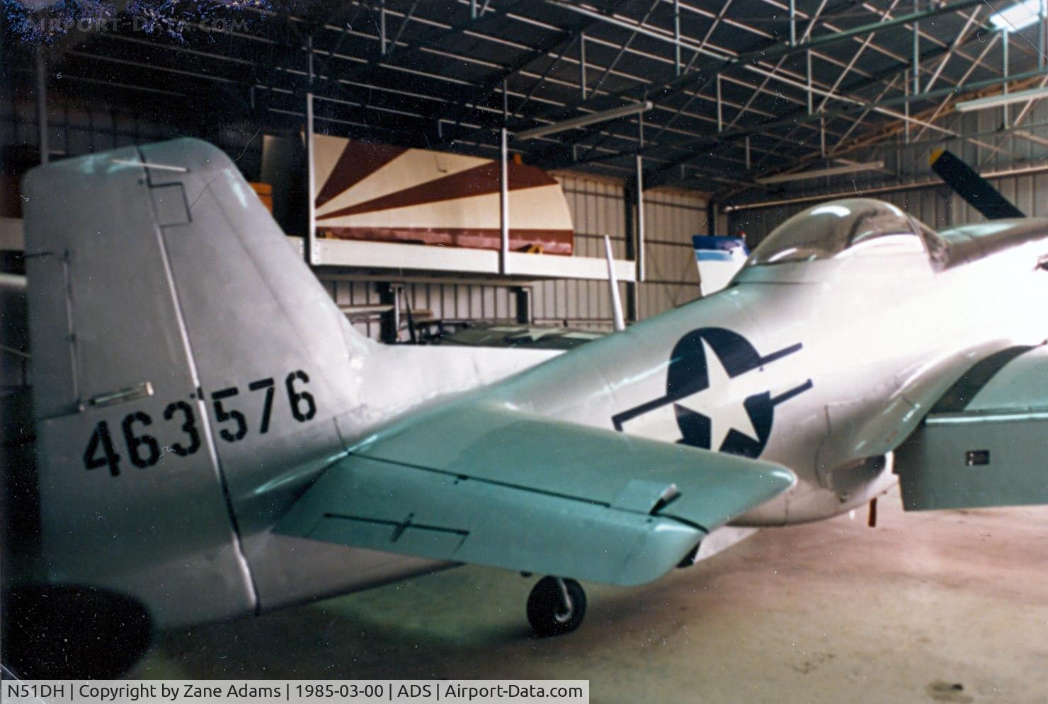 N51DH, 1944 North American P-51D Mustang C/N 122-31302, At Addison Airport, Dallas, TX