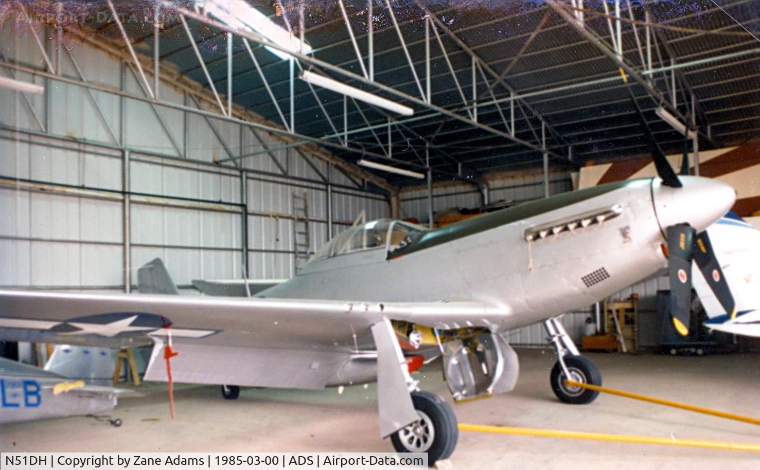 N51DH, 1944 North American P-51D Mustang C/N 122-31302, At Addison Airport, Dallas, TX