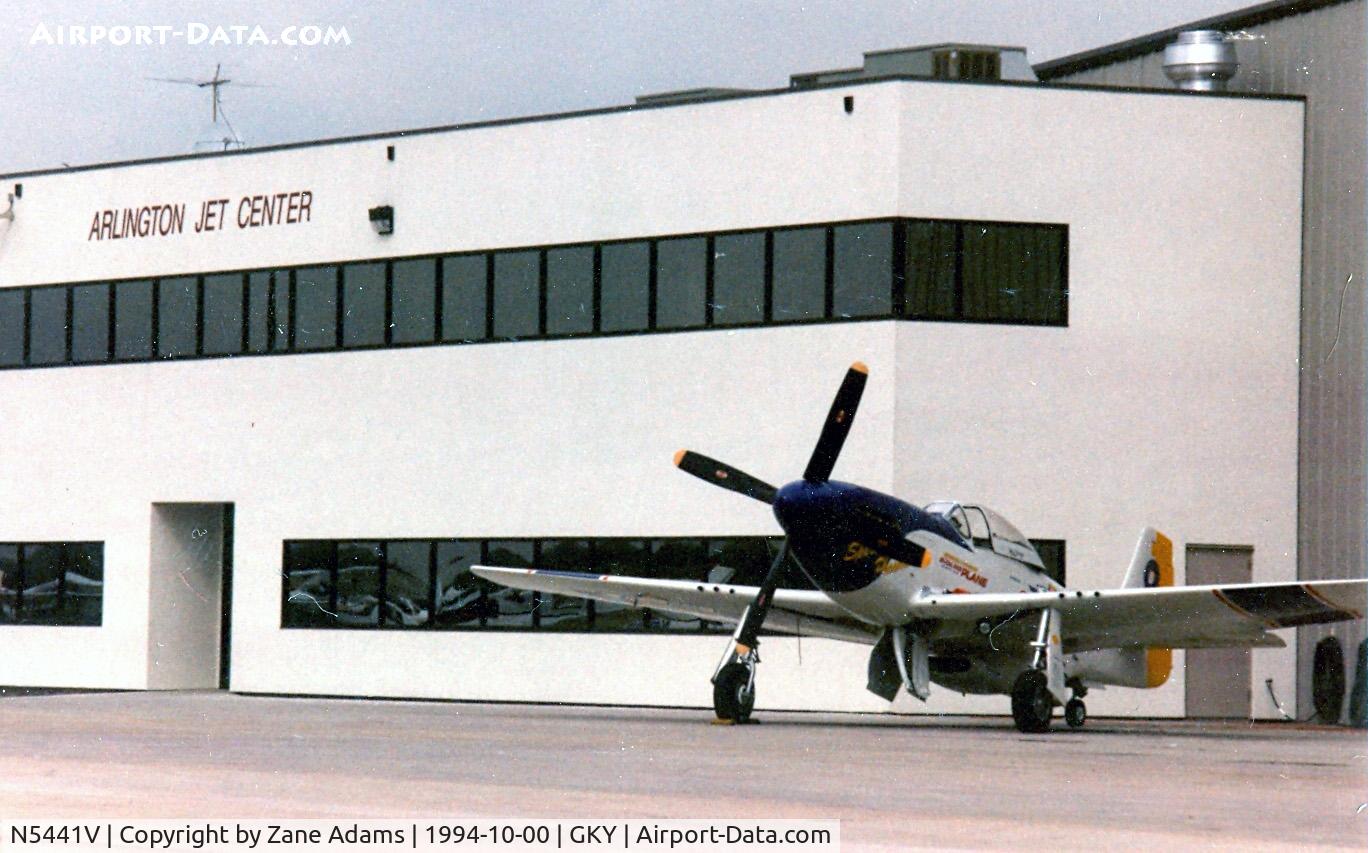N5441V, 1961 North American F-51D Mustang C/N 45-11582, Spirit of Phoenix racing colors - At Arlington Municipal