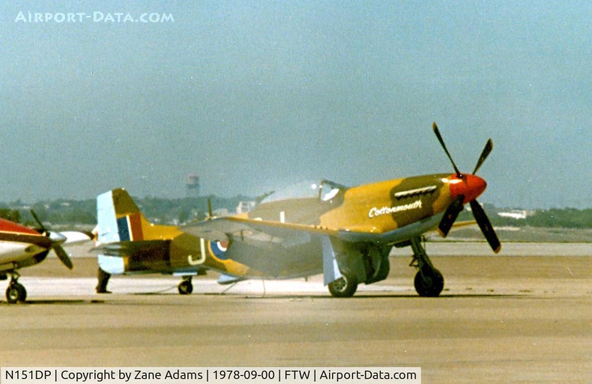 N151DP, 1944 North American P-51C Mustang C/N 111-28888, At Meacham Field