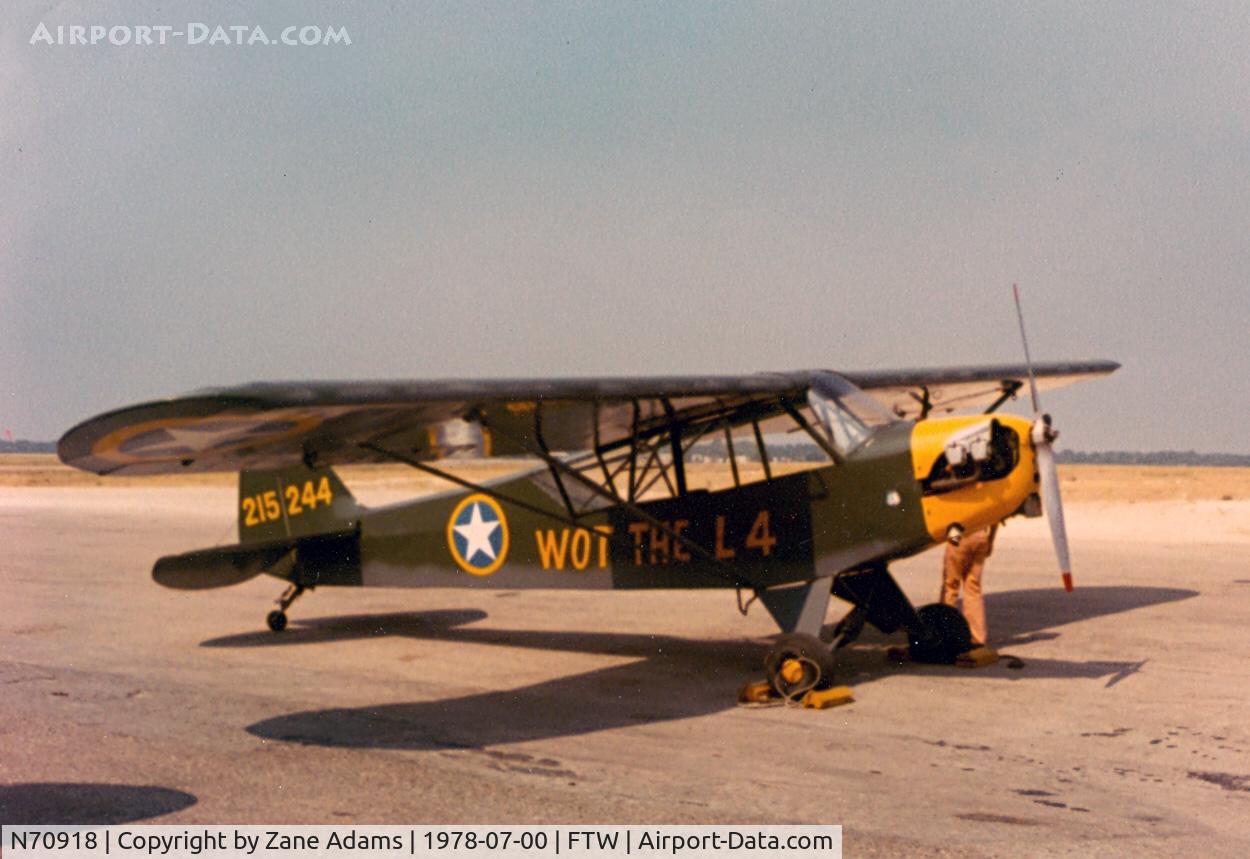 N70918, 1946 Piper J-3C Cub C/N 17944, Doc Almand's L-4