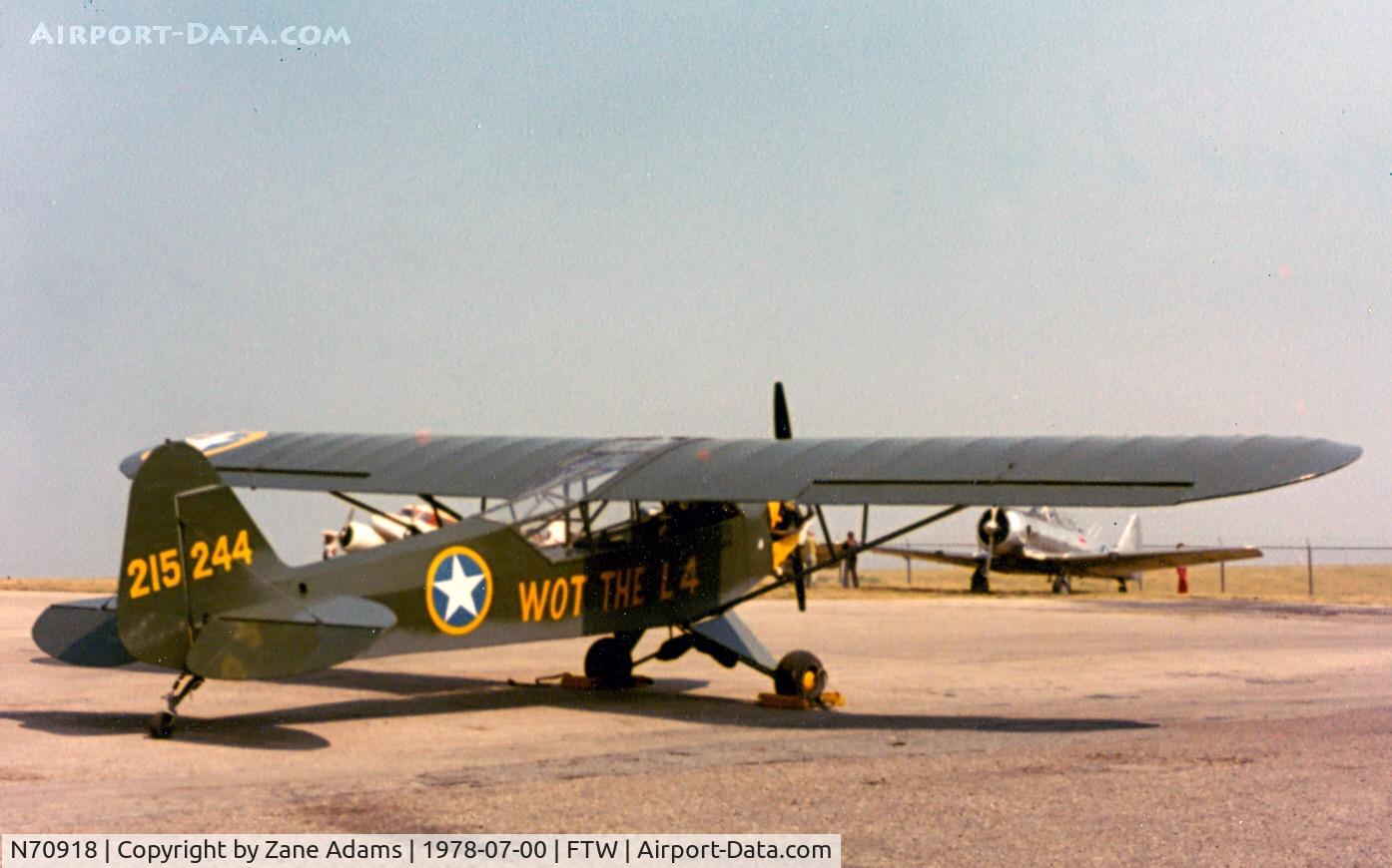 N70918, 1946 Piper J-3C Cub C/N 17944, Doc Almand's L-4