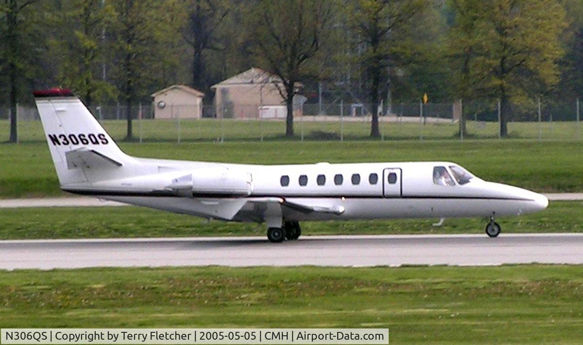 N306QS, 2008 Cessna 680 Citation Sovereign C/N 680-0207, Netjets C560 at Port columbus in 2005