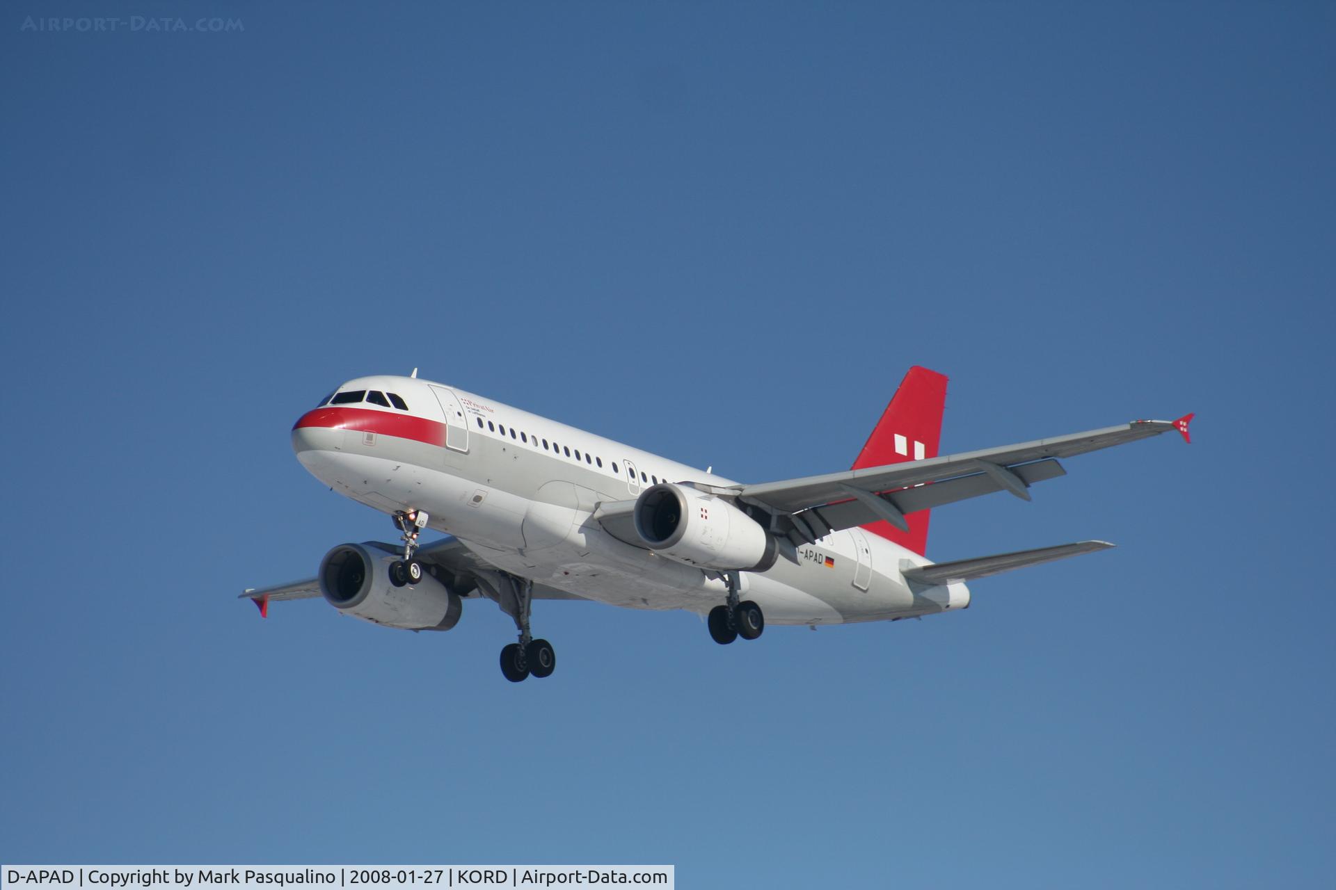 D-APAD, 2011 Airbus A319-132 C/N 1880, Airbus A319-133LR