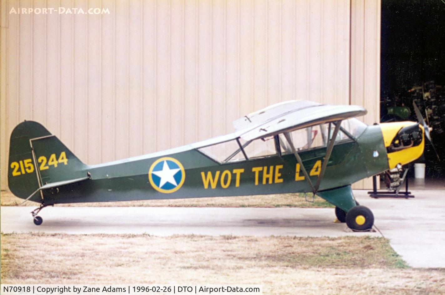 N70918, 1946 Piper J-3C Cub C/N 17944, Doc Almand's L-4