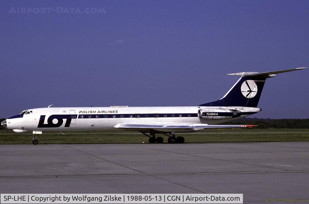 SP-LHE, 1976 Tupolev Tu-134A C/N 48405, visitor