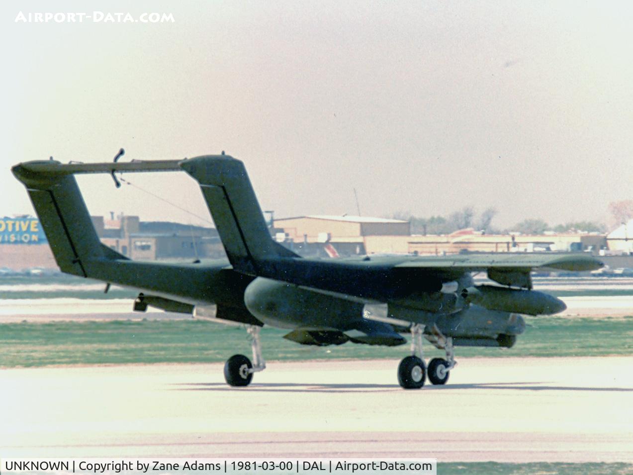 UNKNOWN, , Unmarked North American OV-10D Bronco at Love Field, Dallas, TX