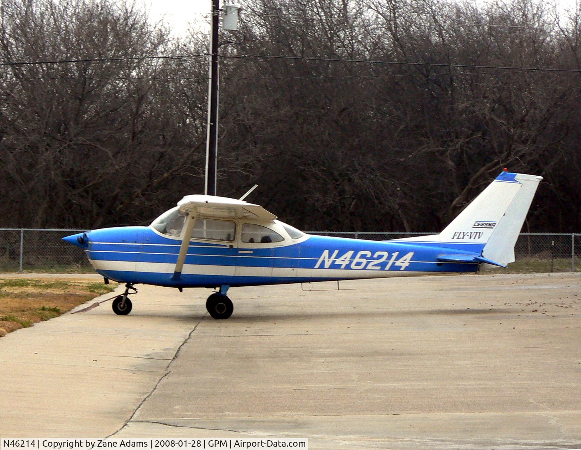 N46214, 1968 Cessna 172I C/N 17257114, At Grand Prairie Municipal