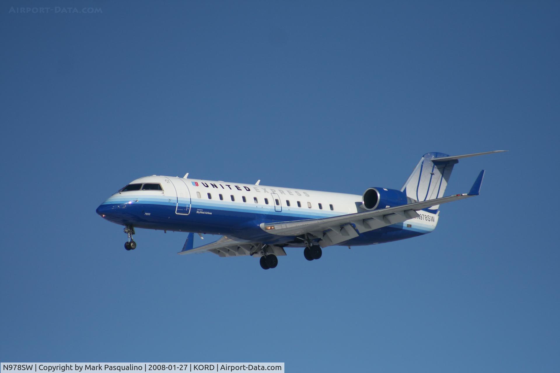N978SW, 2004 Bombardier CRJ-200ER (CL-600-2B19) C/N 7953, CL-600-2B19