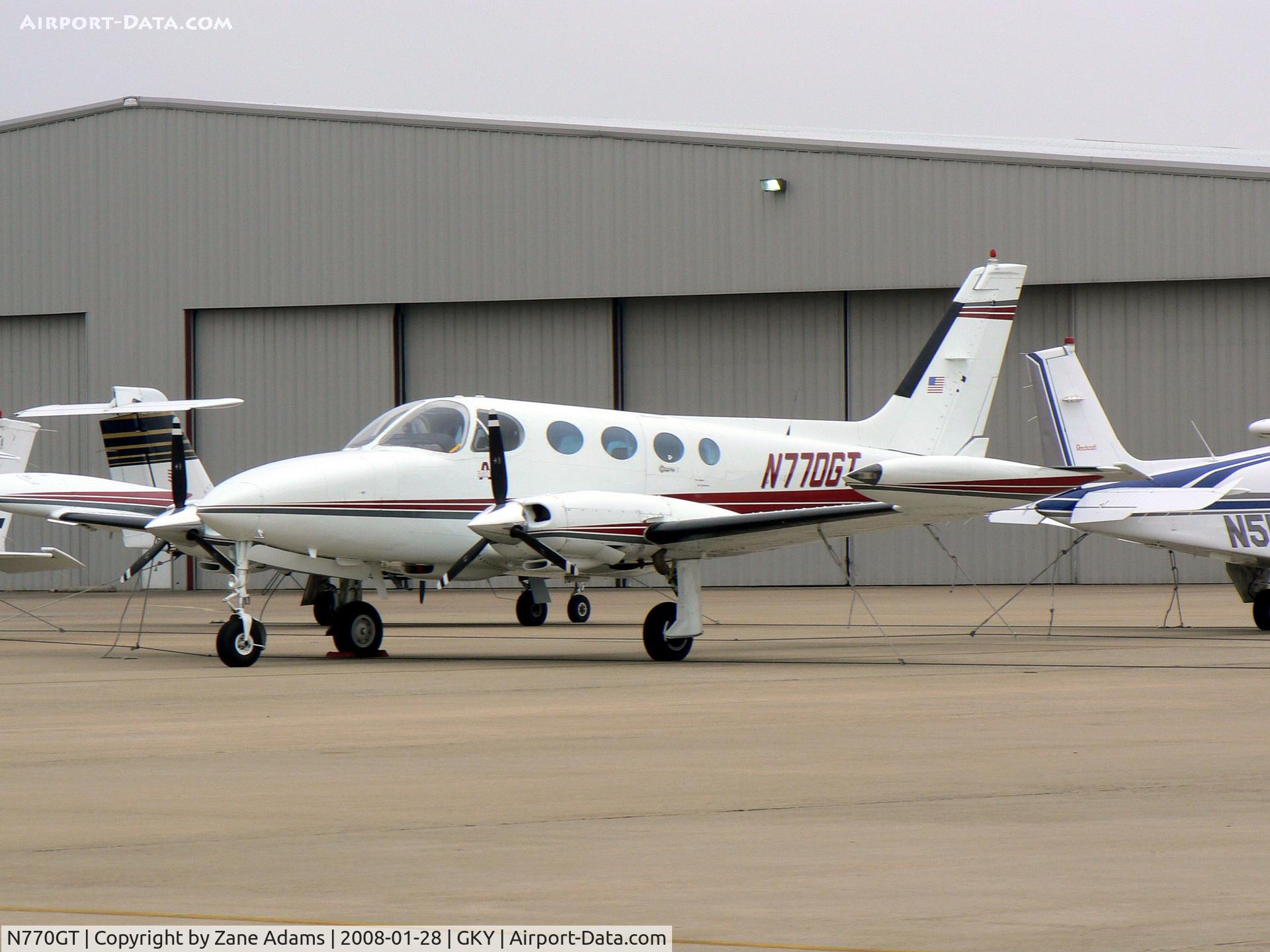 N770GT, 1976 Cessna 340A C/N 340A0092, At Arlington Municipal