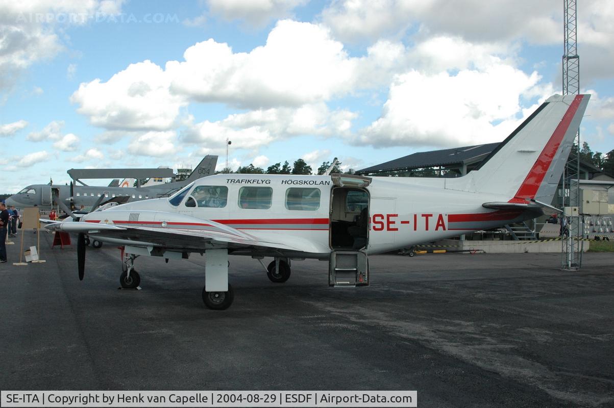 SE-ITA, 1980 Piper PA-31 C/N 31-8012028, Lund University's PA-31