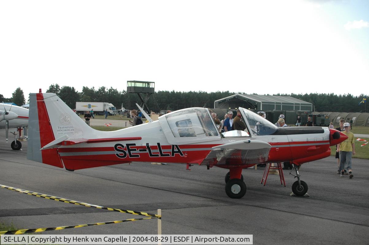 SE-LLA, 1971 Scottish Aviation Sk.61D Bulldog C/N BH100/138, Lund University's Bulldog (ex Flygvapnet / Swedish AF)