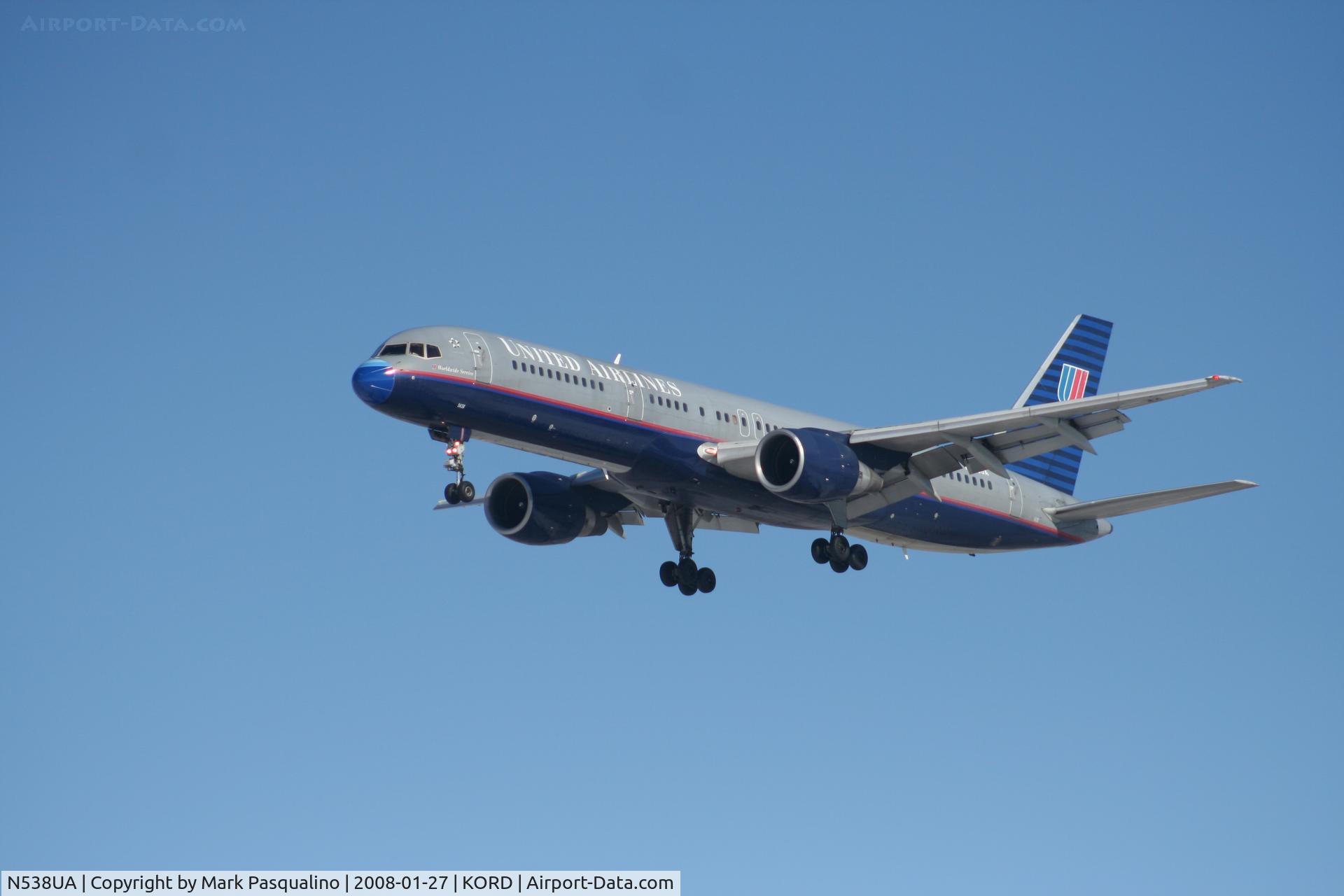 N538UA, 1991 Boeing 757-222(SF) C/N 25222, Boeing 757-200