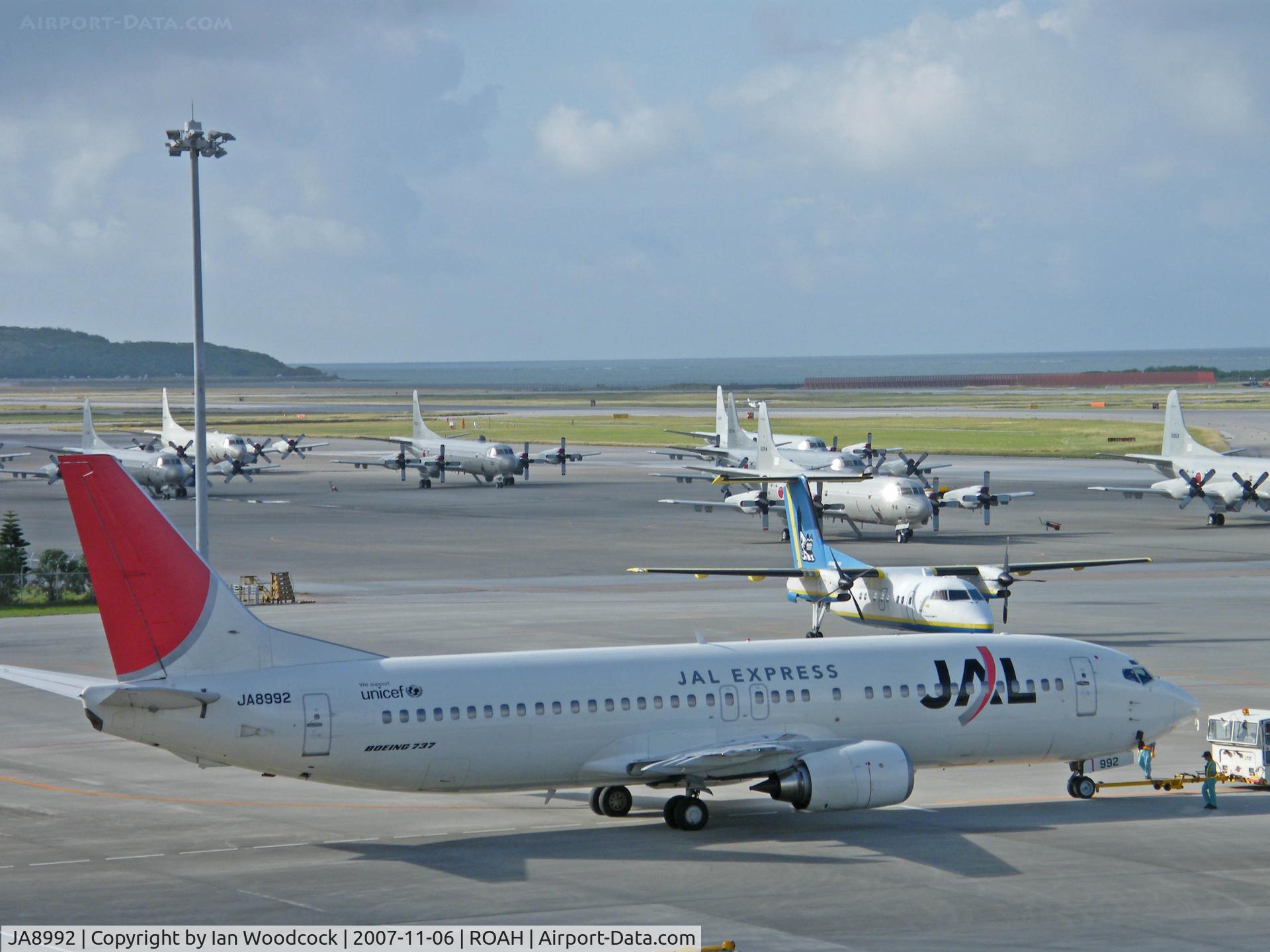 JA8992, 1995 Boeing 737-446 C/N 27917, Boeing 737-446/JAL Express/Naha