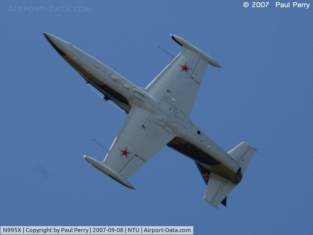 N995X, 1983 Aero L-39C Albatros C/N 332507, Love the countershading in this camo scheme