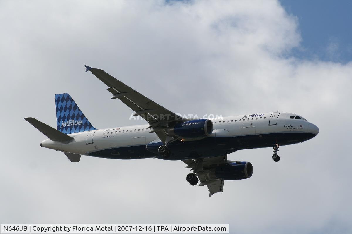N646JB, 2006 Airbus A320-232 C/N 2945, Jet Blue