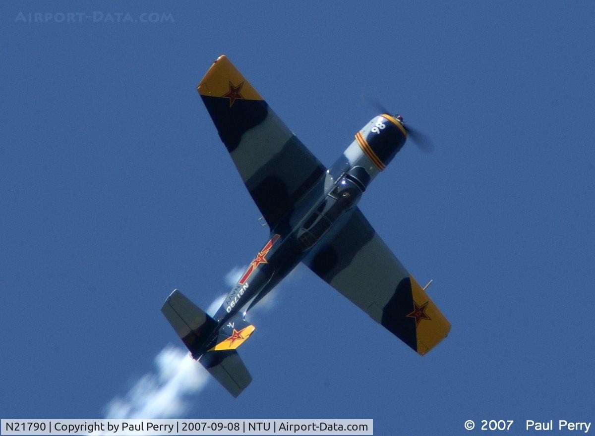 N21790, 1985 Nanchang CJ-6 C/N 4232022, Up and over...