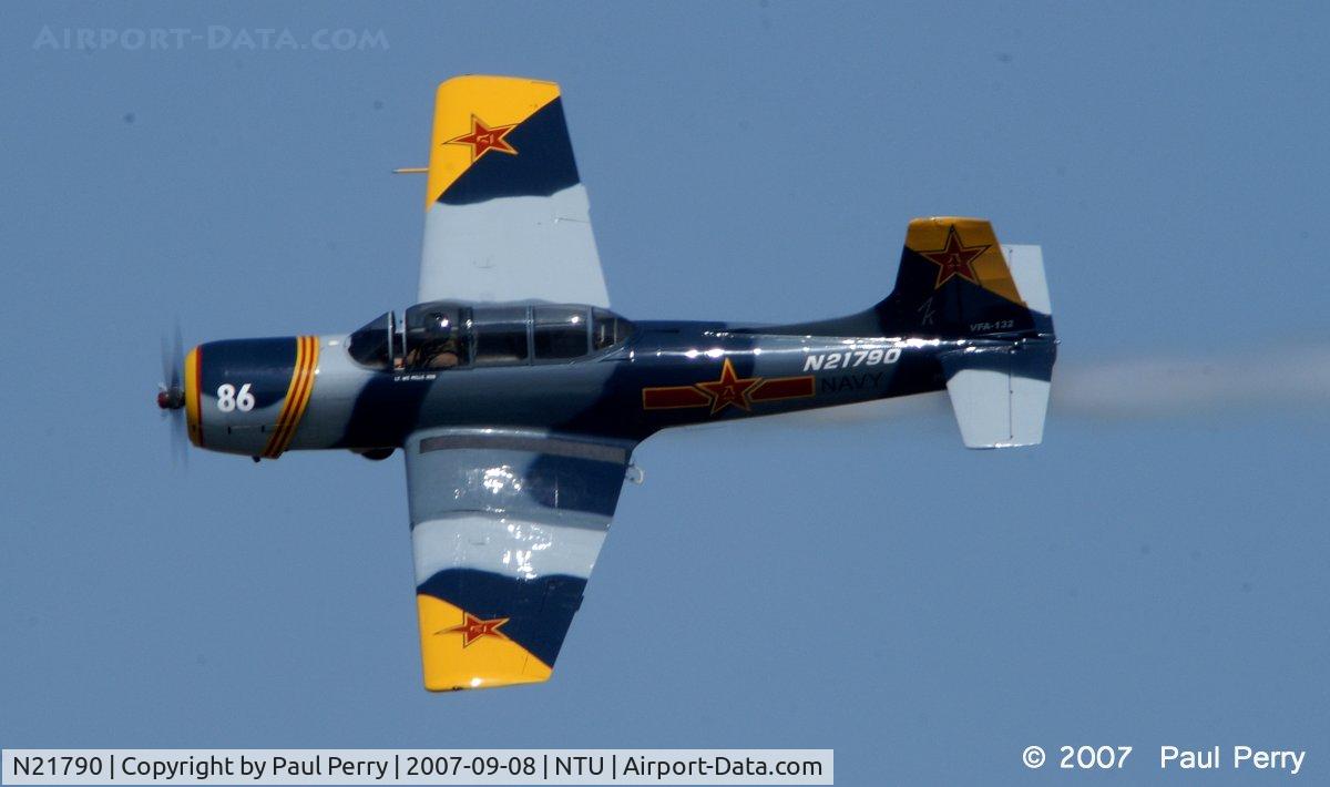 N21790, 1985 Nanchang CJ-6 C/N 4232022, Striking, isn't she?