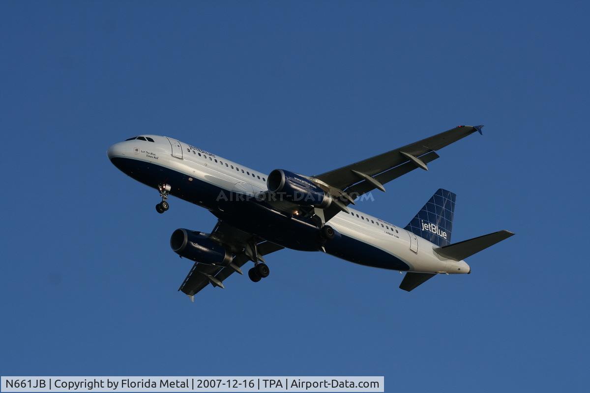 N661JB, 2007 Airbus A320-232 C/N 3228, Jet Blue