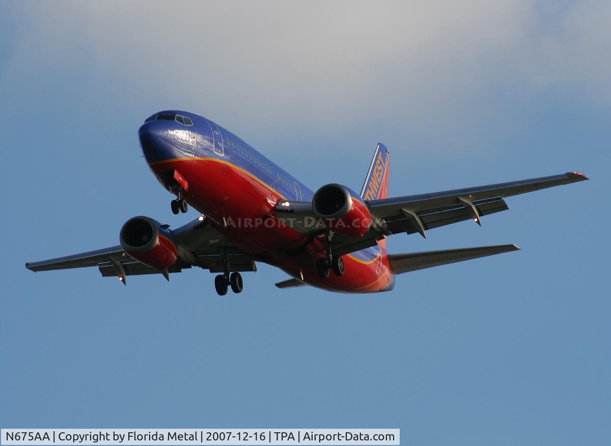 N675AA, 1985 Boeing 737-3A4 C/N 23253, Southwest