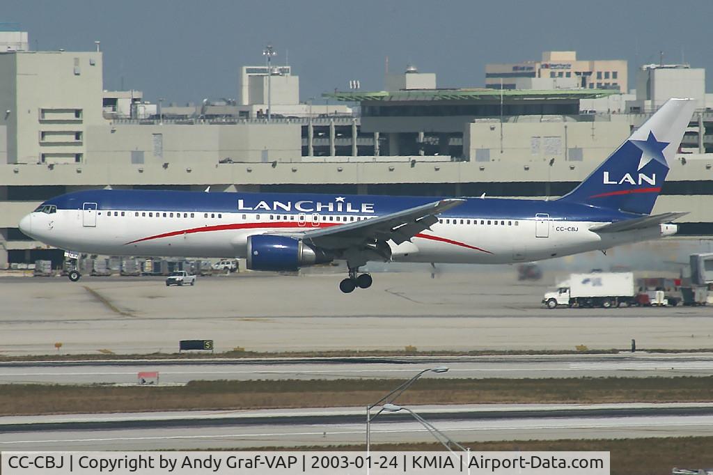 CC-CBJ, 1997 Boeing 767-316/ER C/N 27613, LAN Chile 767-300