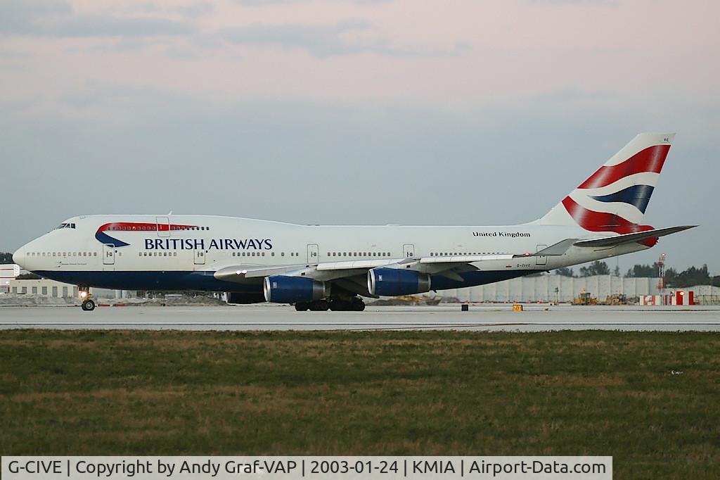 G-CIVE, 1994 Boeing 747-436 C/N 27350, British Airways 747-400