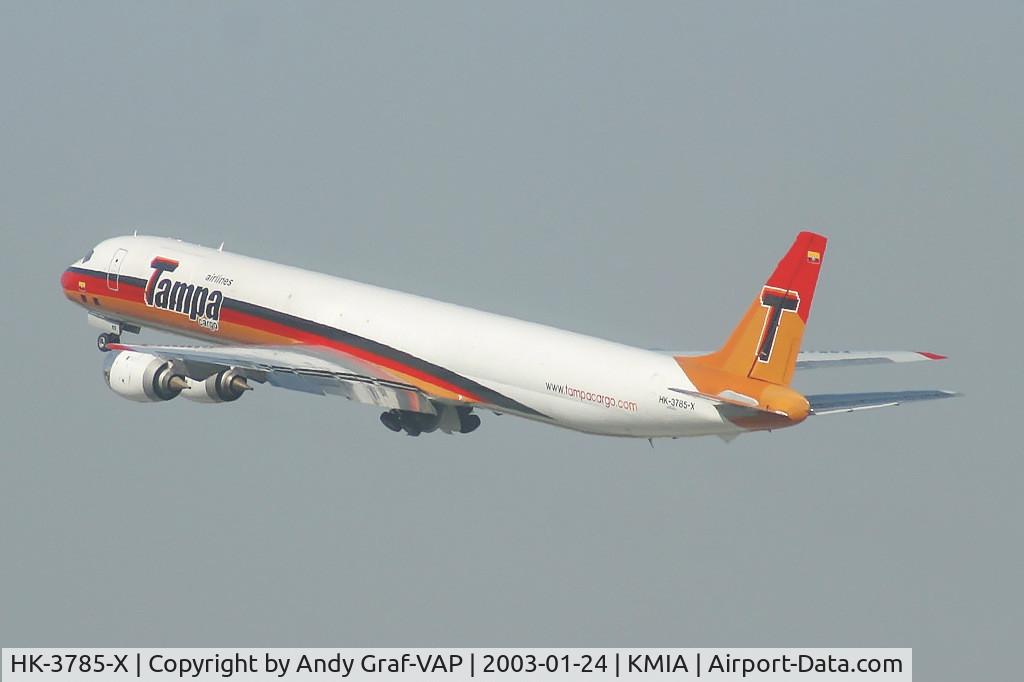 HK-3785-X, McDonnell Douglas DC-8-71(F) C/N 46066, TAMPA DC 8-72