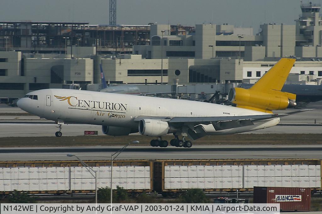 N142WE, 1978 Douglas DC-10-40F C/N 46966, Centurion Air Cargo DC 10-40