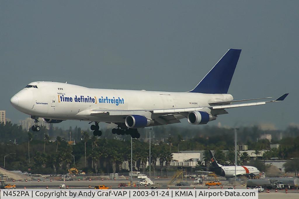N452PA, 2000 Boeing 747-46NF C/N 30810, Polar Air Cargo 747-400