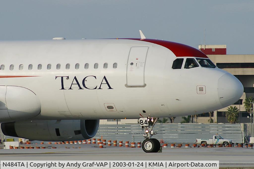 N484TA, 2001 Airbus A320-233 C/N 1523, TACA A320
