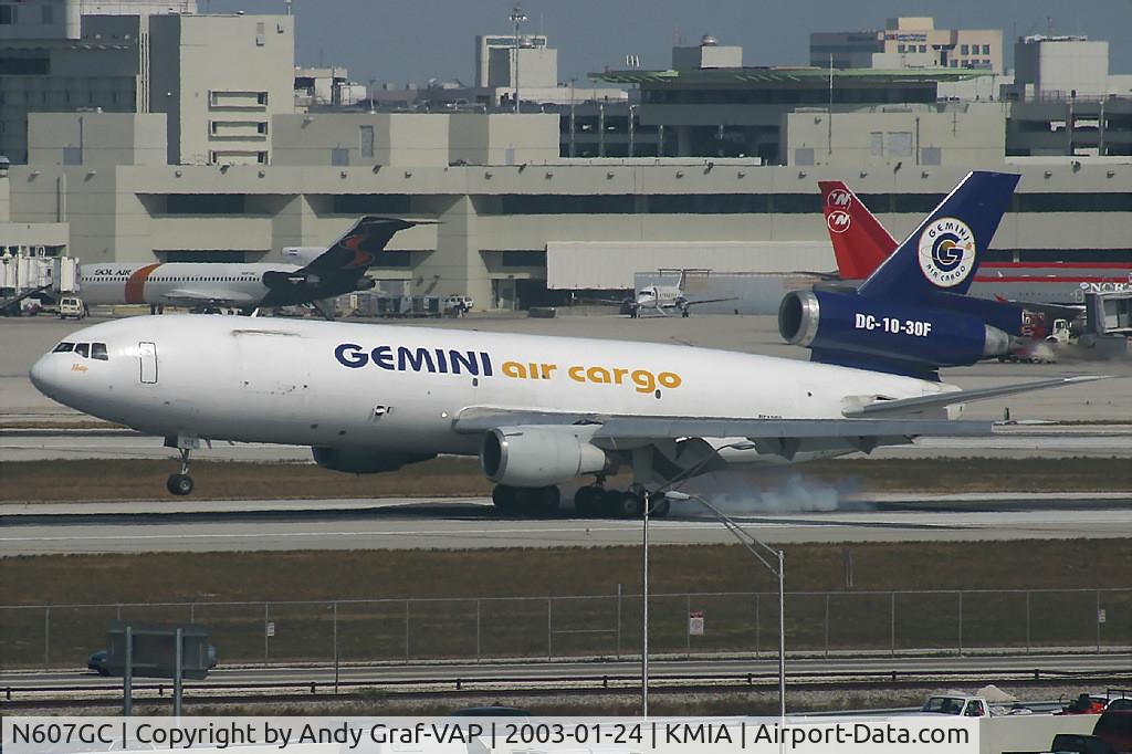 N607GC, 1978 McDonnell Douglas DC-10-30 C/N 46978, Gemini Air Cargo DC 10-30