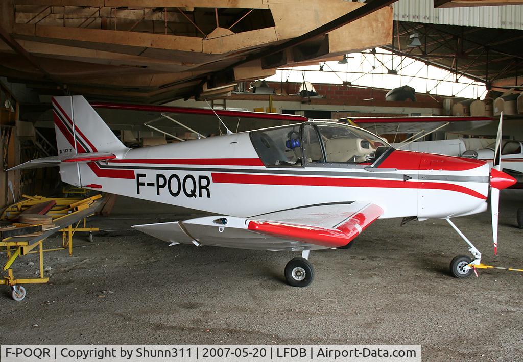 F-POQR, Jodel D-113T C/N Not found F-POQR, Displayed during RSA Day