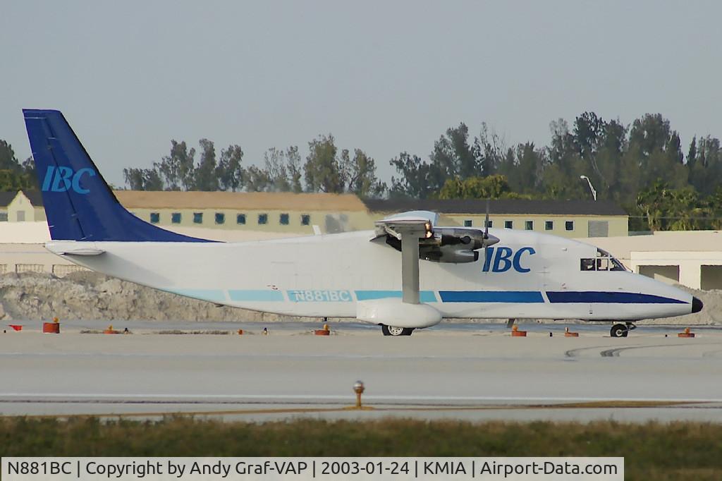 N881BC, 1984 Short SD3-30 VARIANT C23A C/N SH3101, IBC SH360