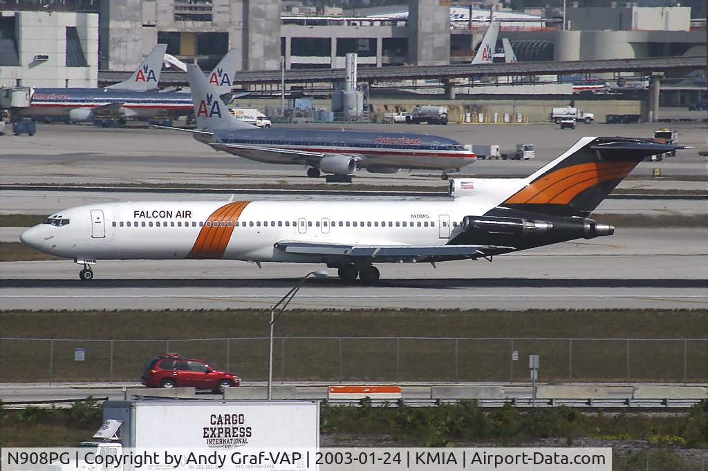 N908PG, 1975 Boeing 727-276 C/N 20951, Falcon Air 727-200