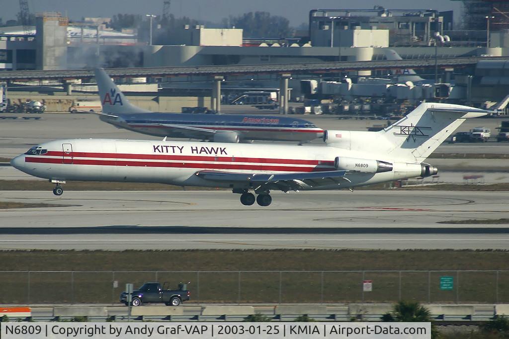 N6809, 1968 Boeing 727-223 C/N 19484, Kitty Hawk 727-200