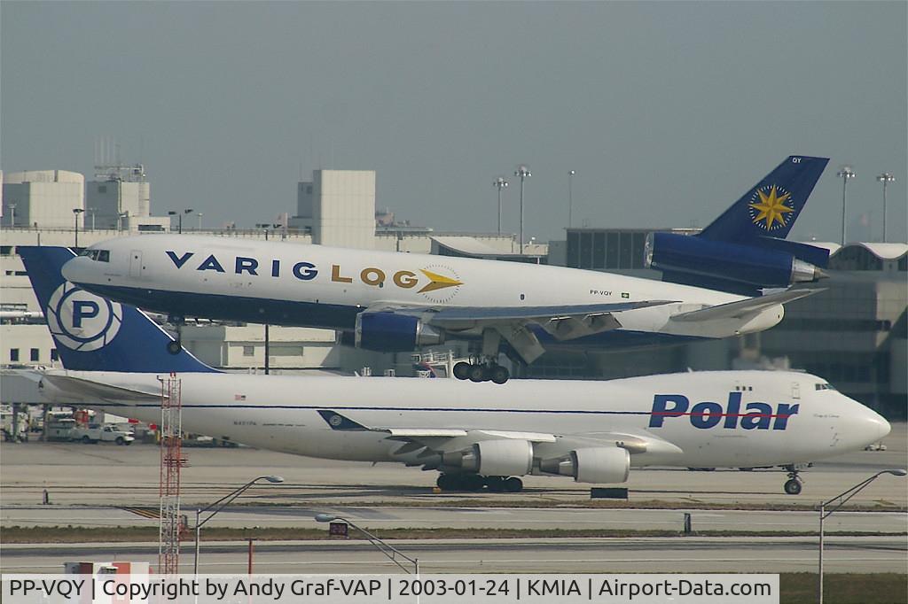PP-VQY, 1976 McDonnell Douglas DC-10-30 C/N 46949, VARIGLOG DC10-30