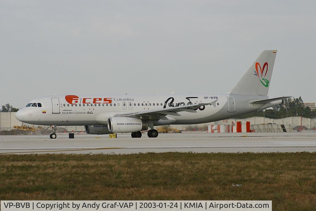 VP-BVB, 1997 Airbus A320-232 C/N 743, ACES A320