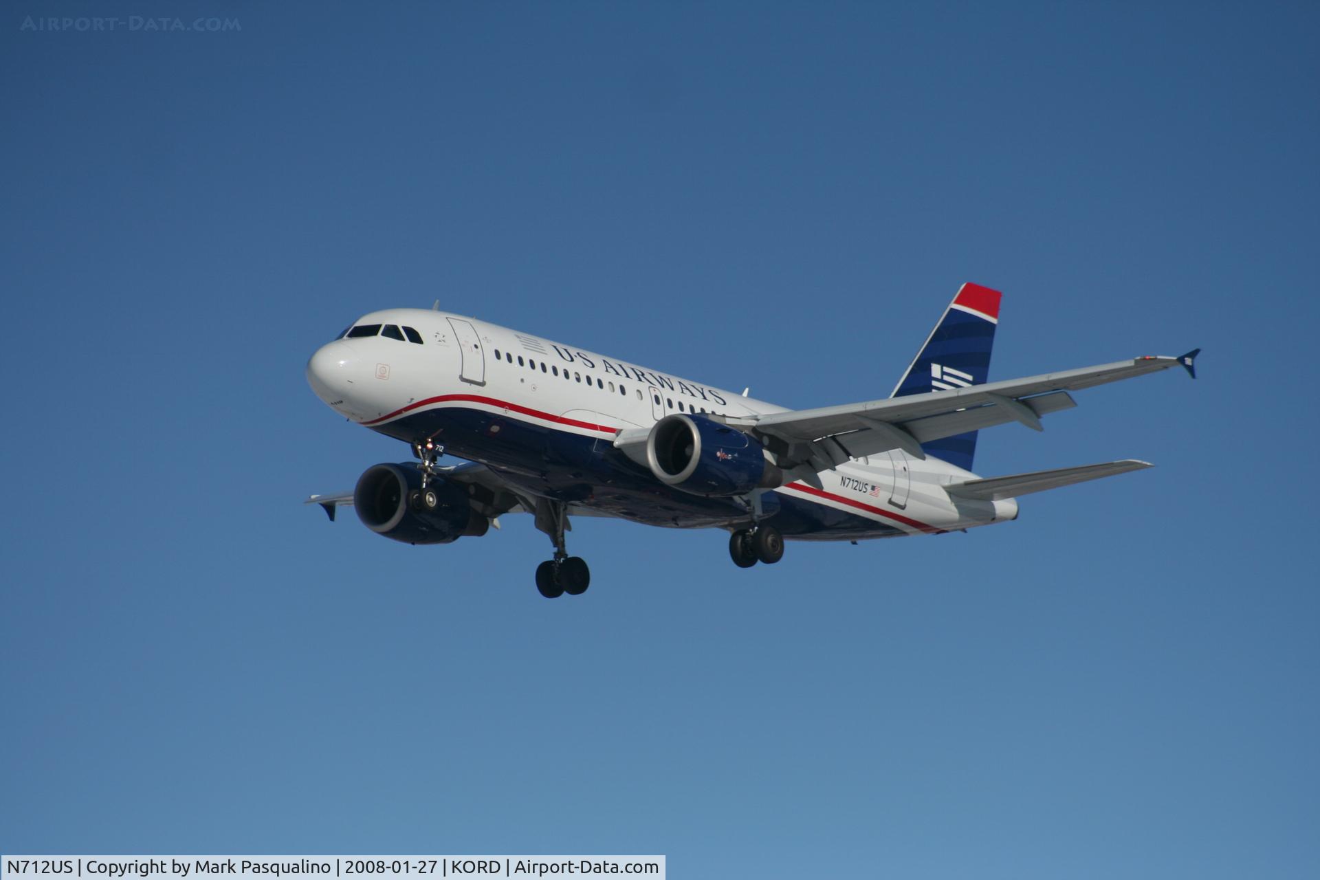 N712US, 1999 Airbus A319-112 C/N 1038, Airbus A319