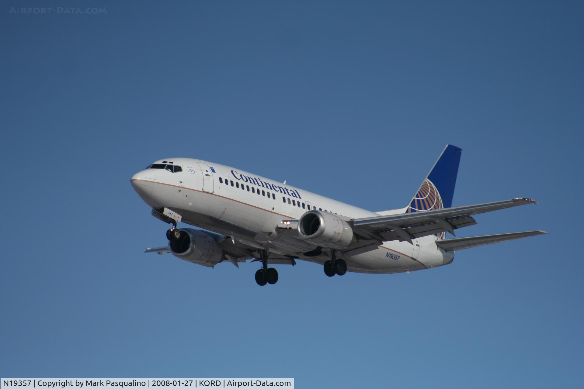 N19357, 1988 Boeing 737-3TO C/N 23841, Boeing 737-300