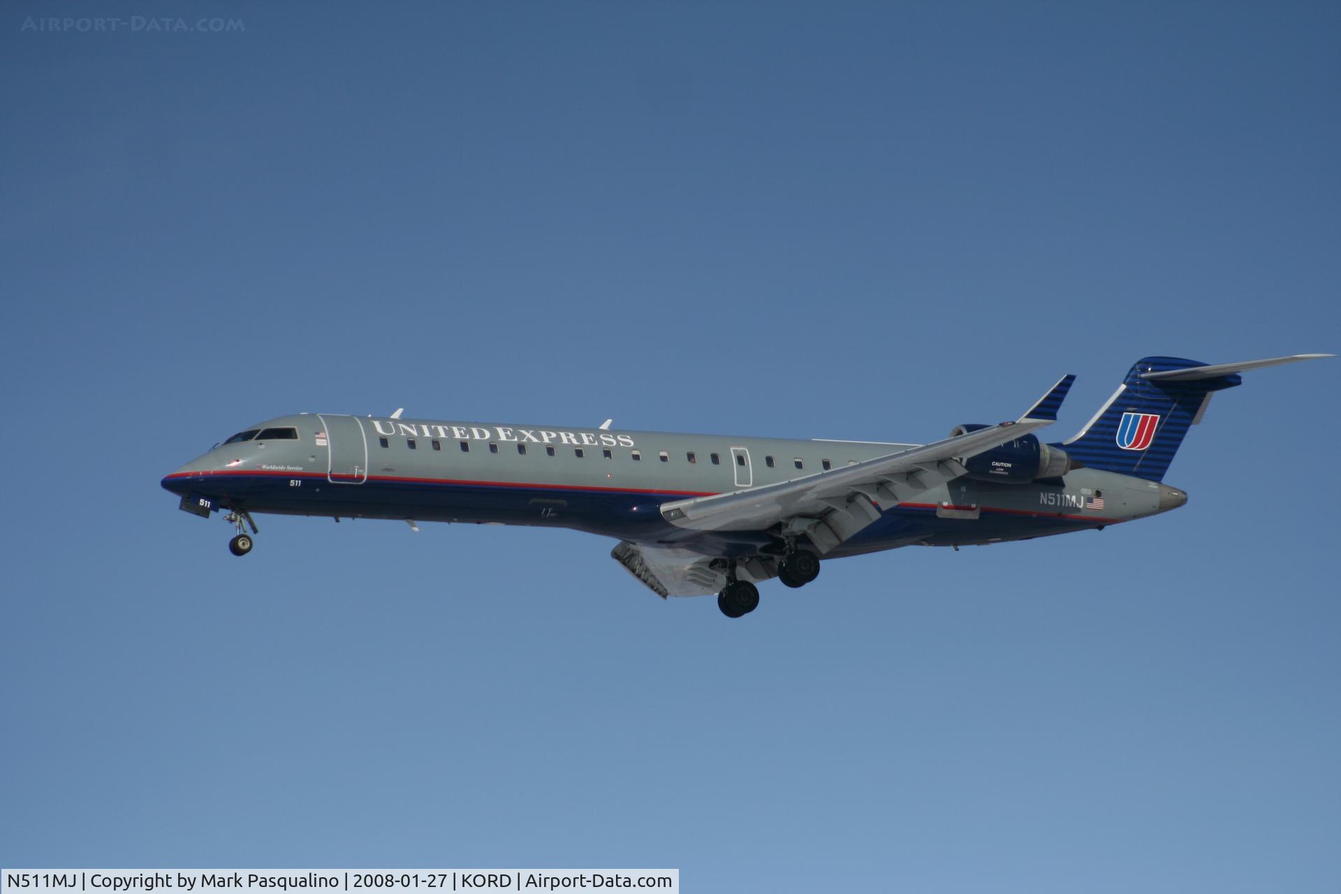 N511MJ, 2003 Bombardier CRJ-700 (CL-600-2C10) Regional Jet C/N 10104, CL-600-2C10