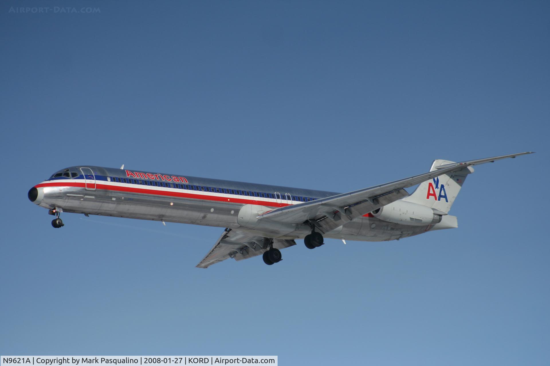 N9621A, 1998 McDonnell Douglas MD-83 (DC-9-83) C/N 53592, MD-83