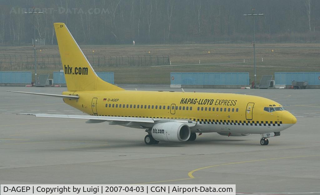 D-AGEP, 1998 Boeing 737-75B C/N 28102, HLX 737-700