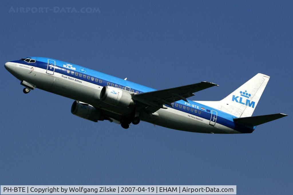 PH-BTE, 1993 Boeing 737-306 C/N 27421, visitor
