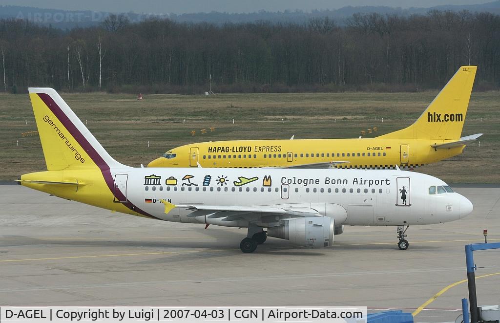 D-AGEL, 1997 Boeing 737-75B C/N 28110, HLX 737-700